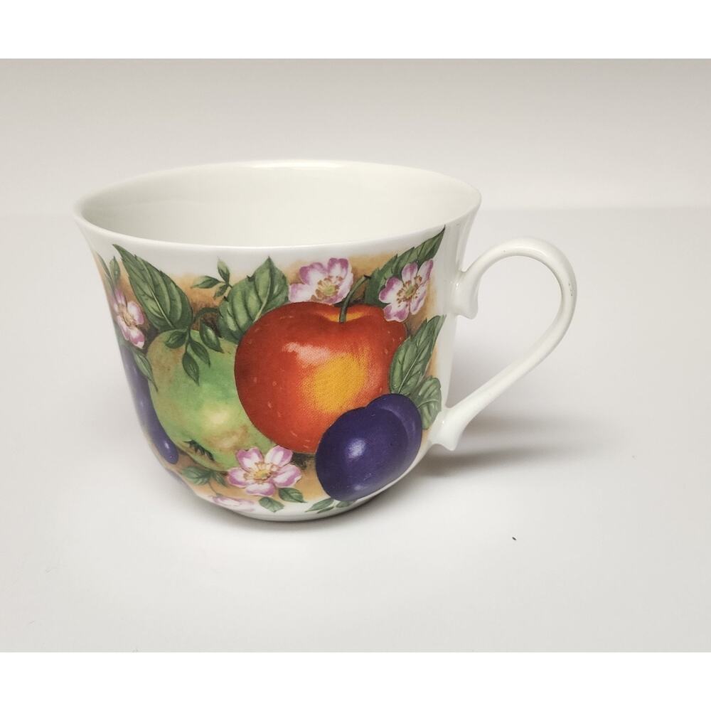 Roy Kirkham Fine Bone China Breakfast Classic Fruit Coffee/Tea Cup